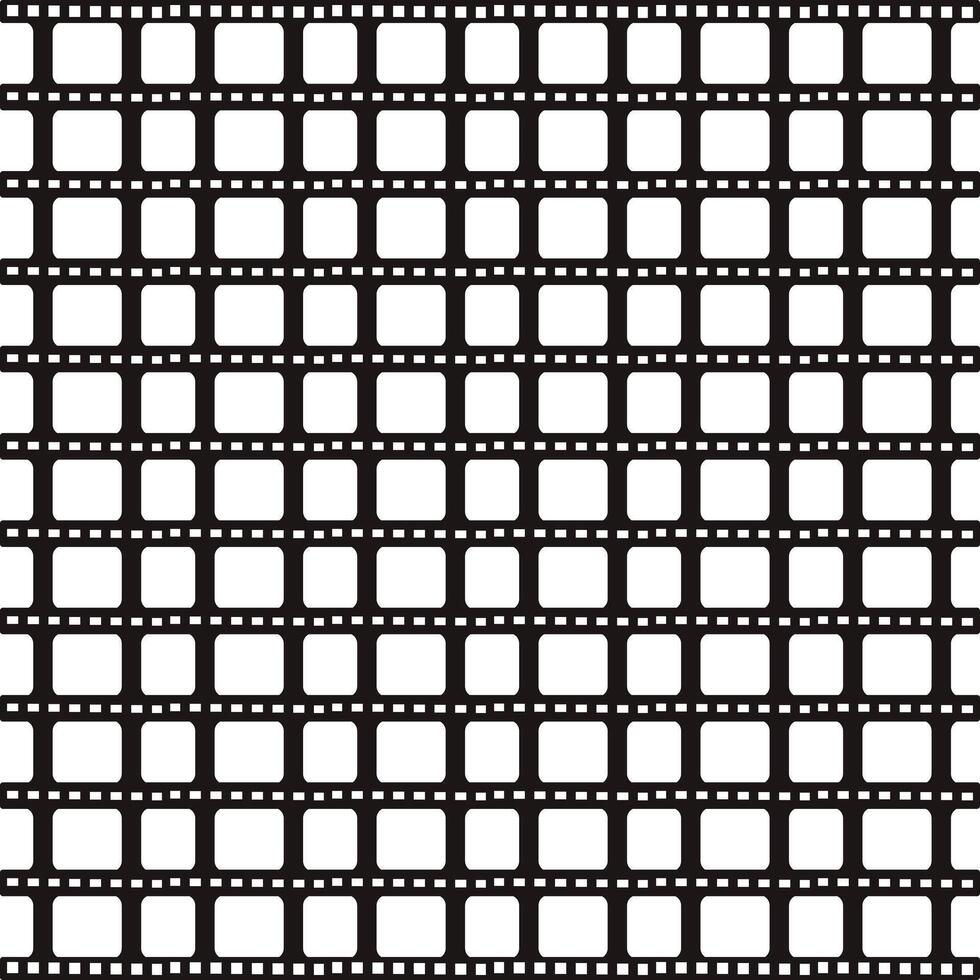 cinema roll seamless pattern background vector