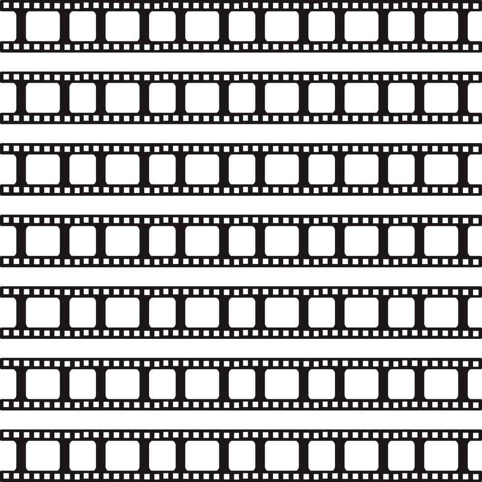 cinema roll seamless pattern background vector