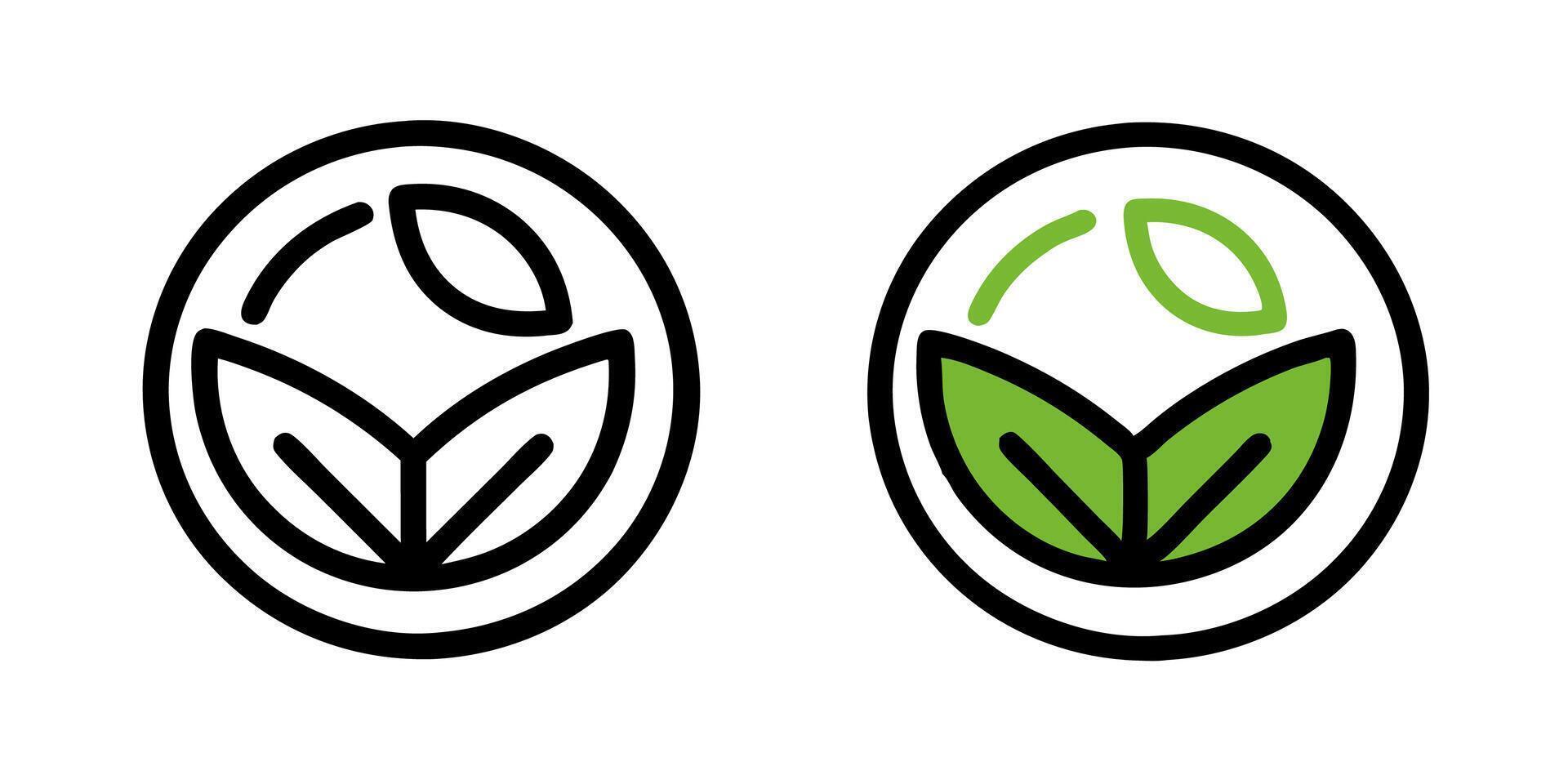 illustrations of ecology icons, symbolizing environmental conservation, sustainability, and nature. Perfect for eco-friendly projects, environmental campaigns, and green initiatives. vector