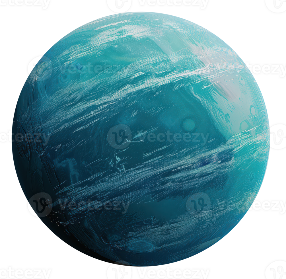 Planet Uranus in Space png