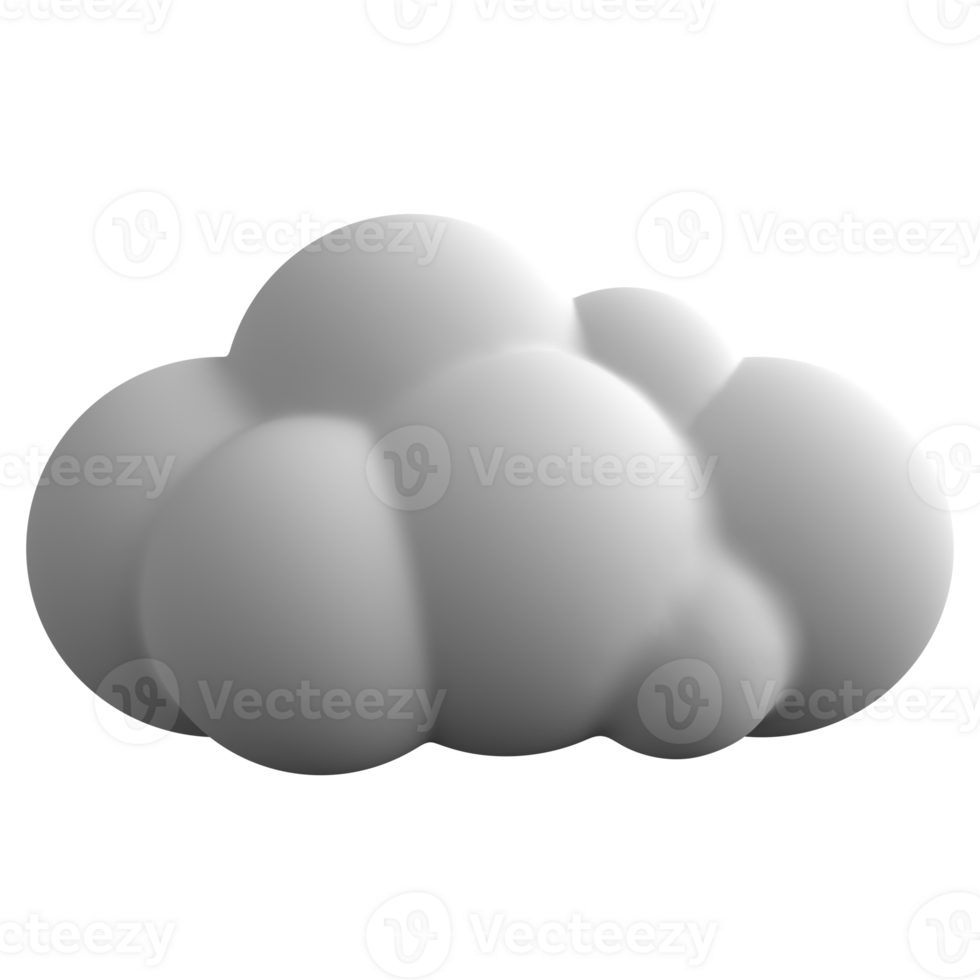 3D icon weather cloudy png