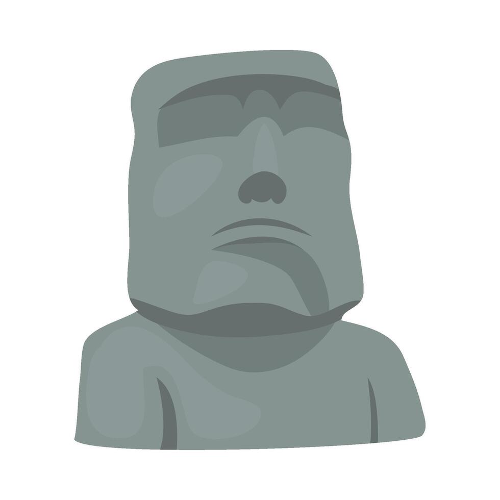 Easter island icon illustration design vector