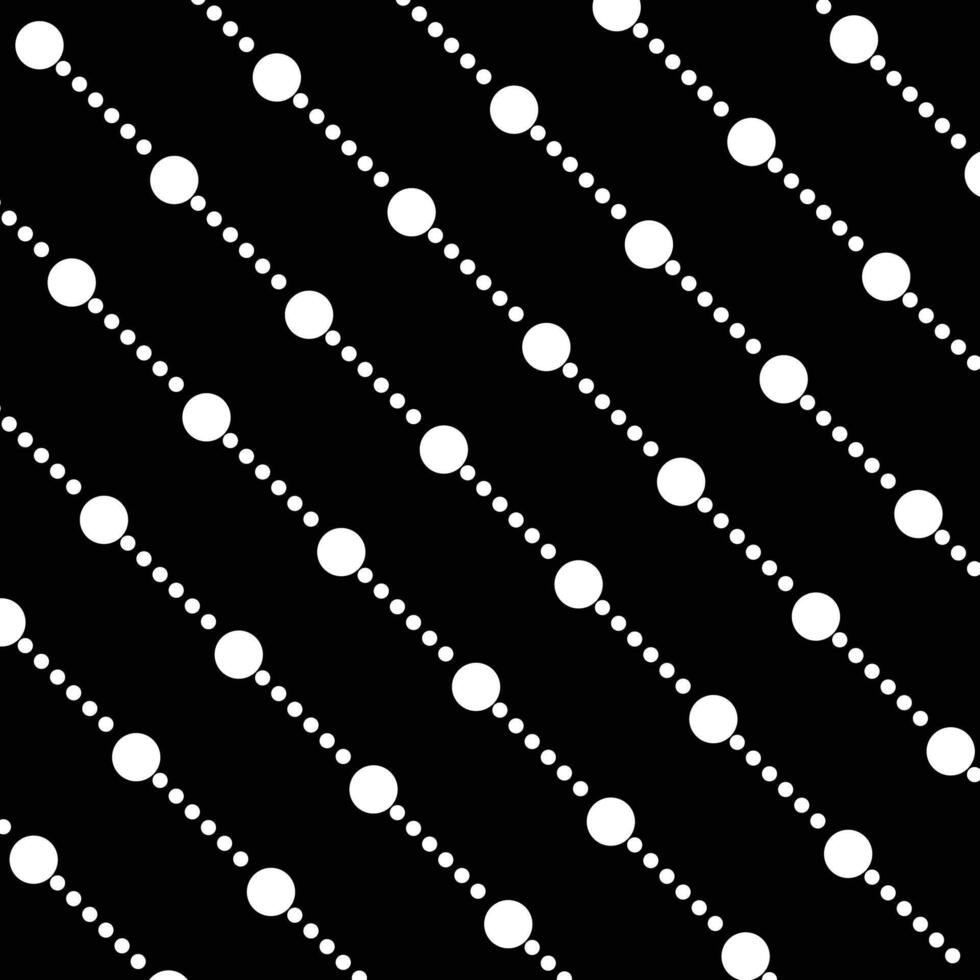 Halftone black polka dots pattern on white background, minimalist abstract wall, arranged in diagonal lines, Black and white doted texture background. vector