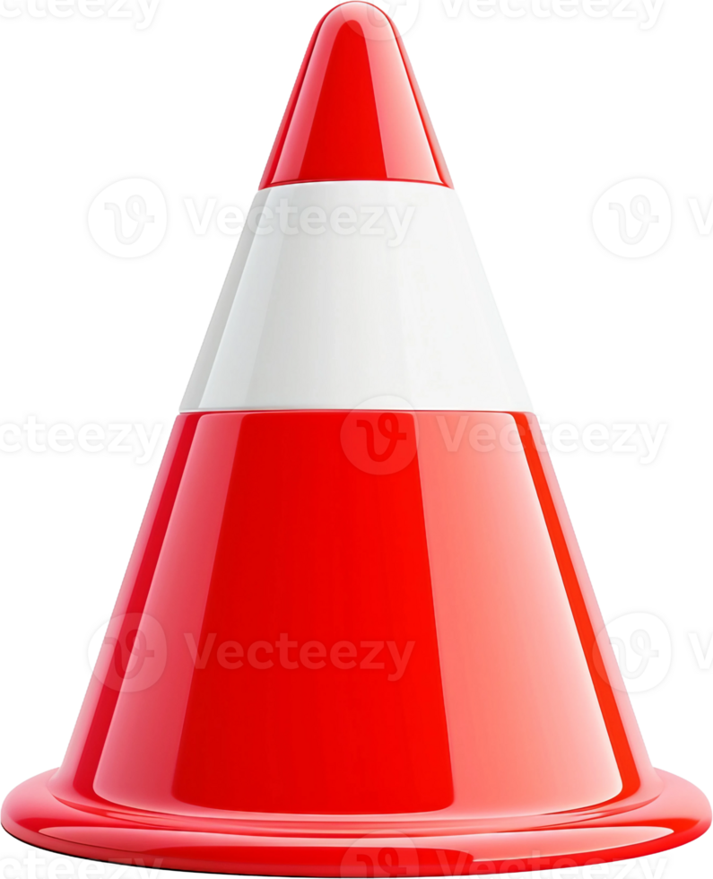 a traffic cone on a transparent background png