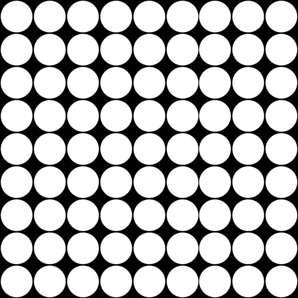Dot pattern seamless background. Polka dot pattern template Monochrome dotted texture modern seamless vector