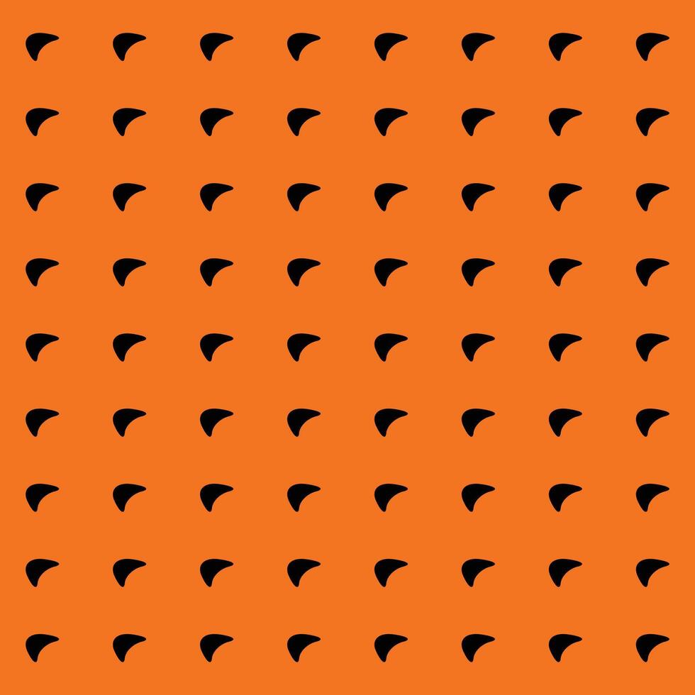Halloween Checkerboard Patterns Set. Retro Groovy Grid Background in 1970s Style. Y2K Wavy Print in Orange and Black Colors for Textile, Wrapping Paper, Wallpaper, Web Design and Social Media vector