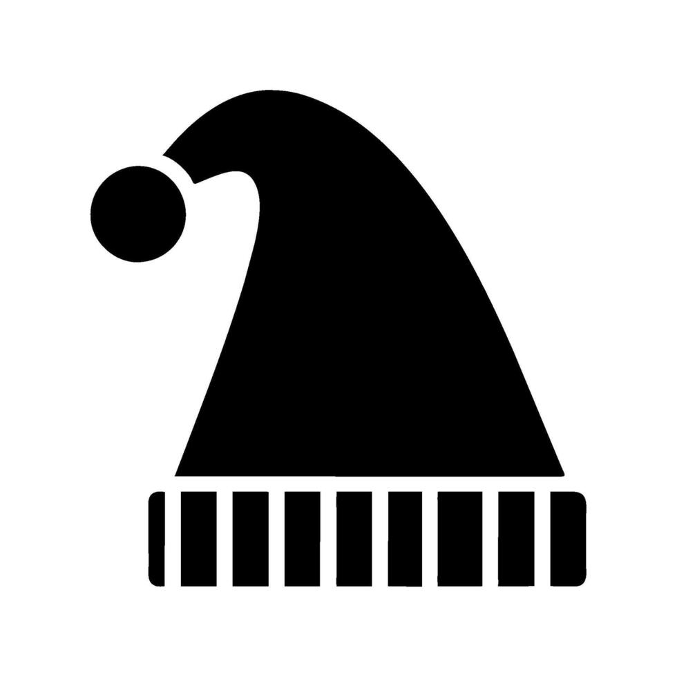 Christmas hat icon illustration vector