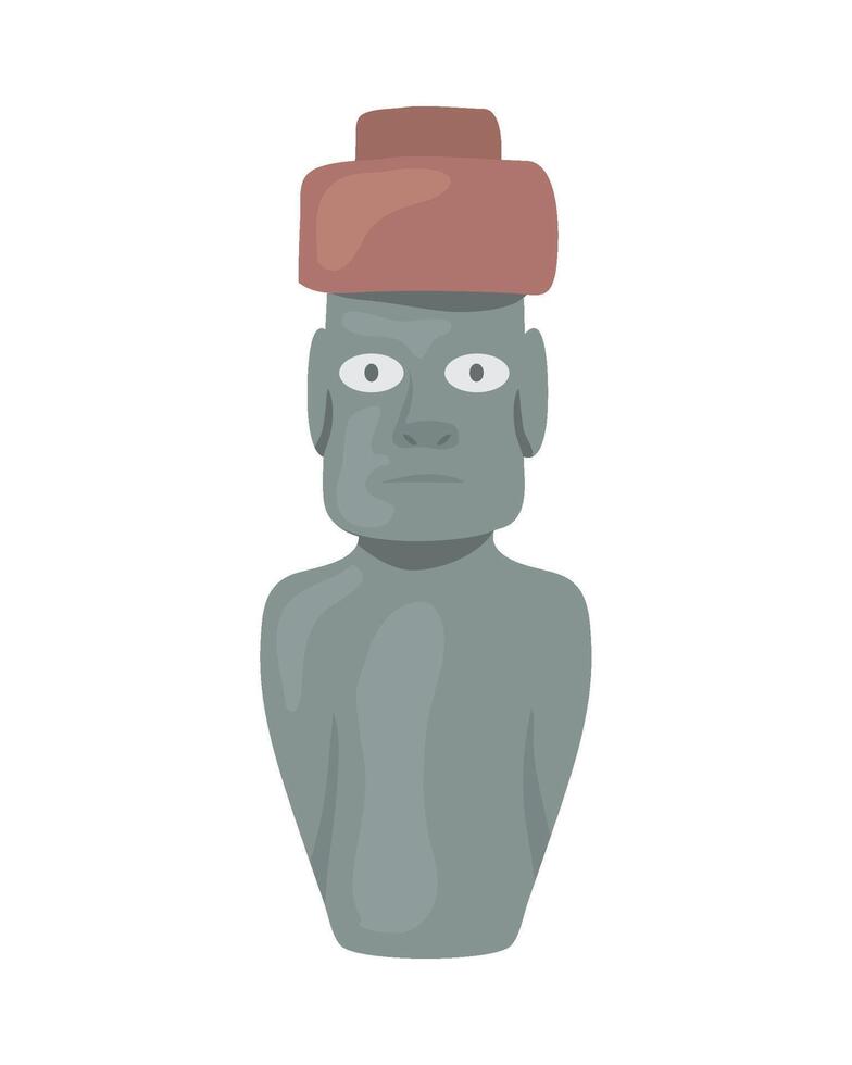An icon of a man with a hat on his head vector