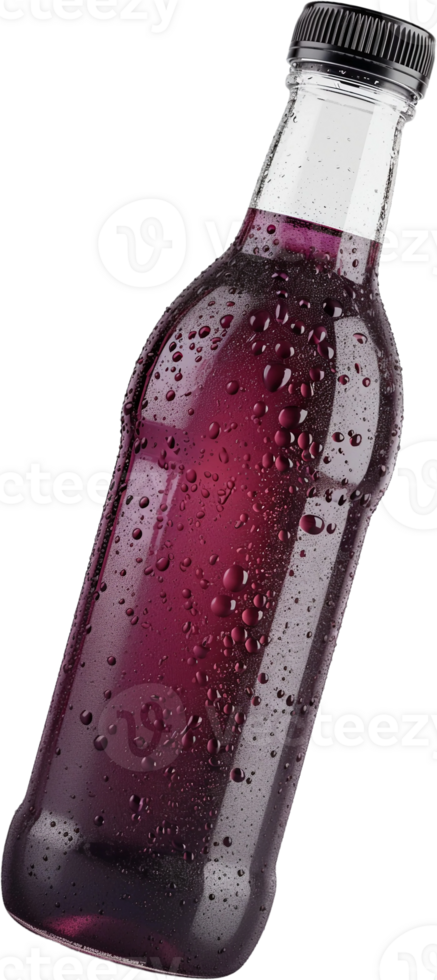 a bottle of soda with water png