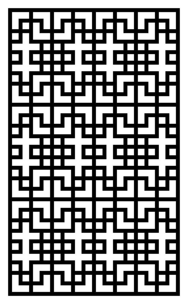a black and white pattern with a black and white pattern. vector