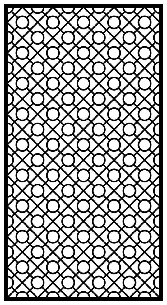 a black and white design of a geometric design. vector