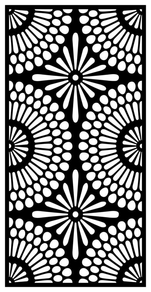a black and white design of a design. vector