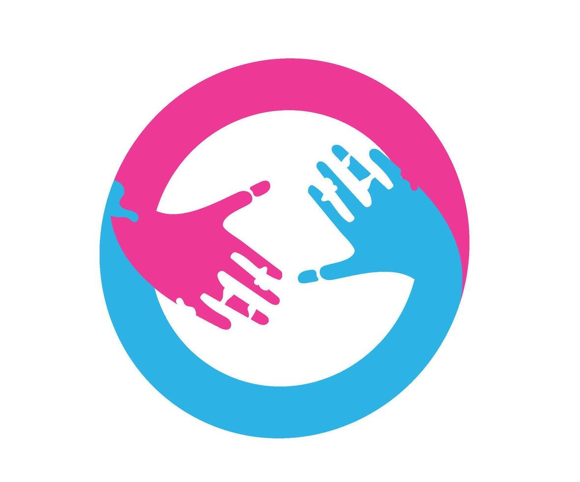 A logo for a charity organization vector