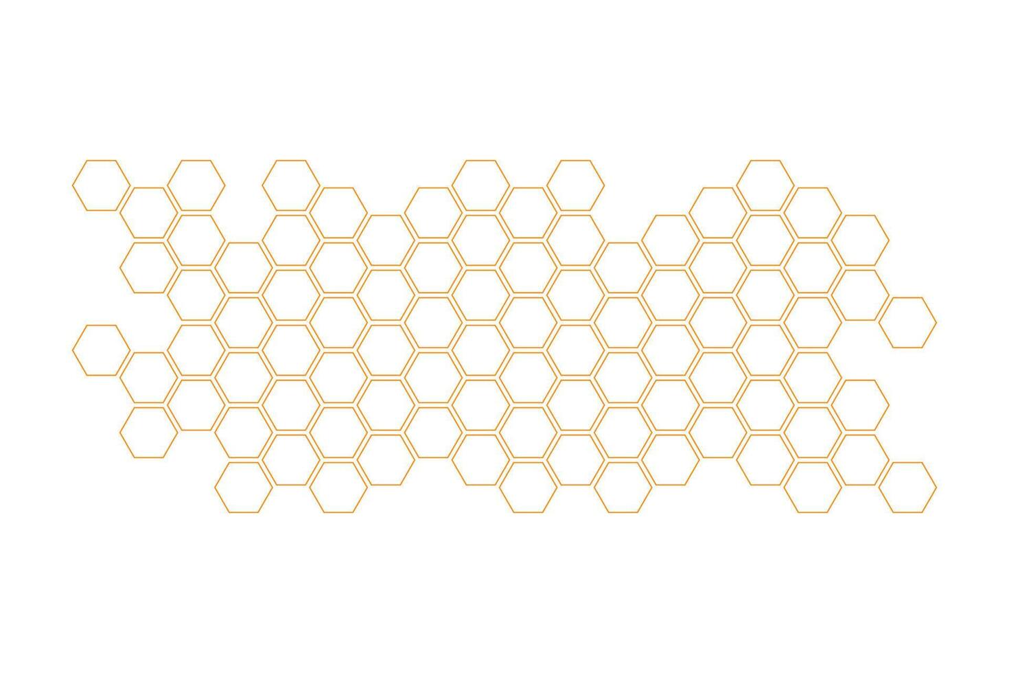 Propolis Honey comb. Honeycomb structure. Honey, pollen, wax, parchment and bee products in sketch style. Stock illustration isolated on a white background. vector
