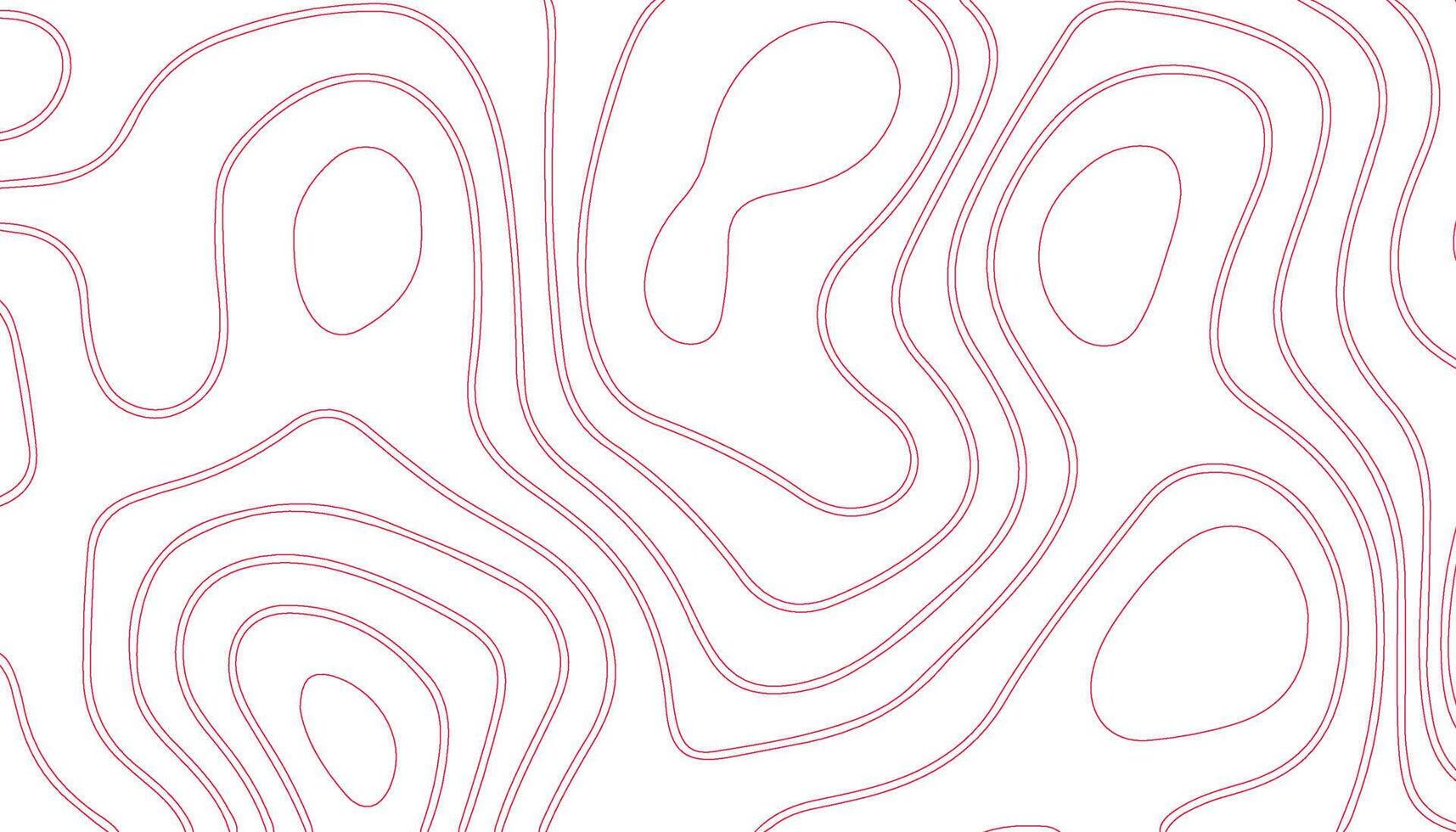 Abstract pink background with waves. Background of the topographic map. Topographic map lines, contour background. Pink and white abstract background vector
