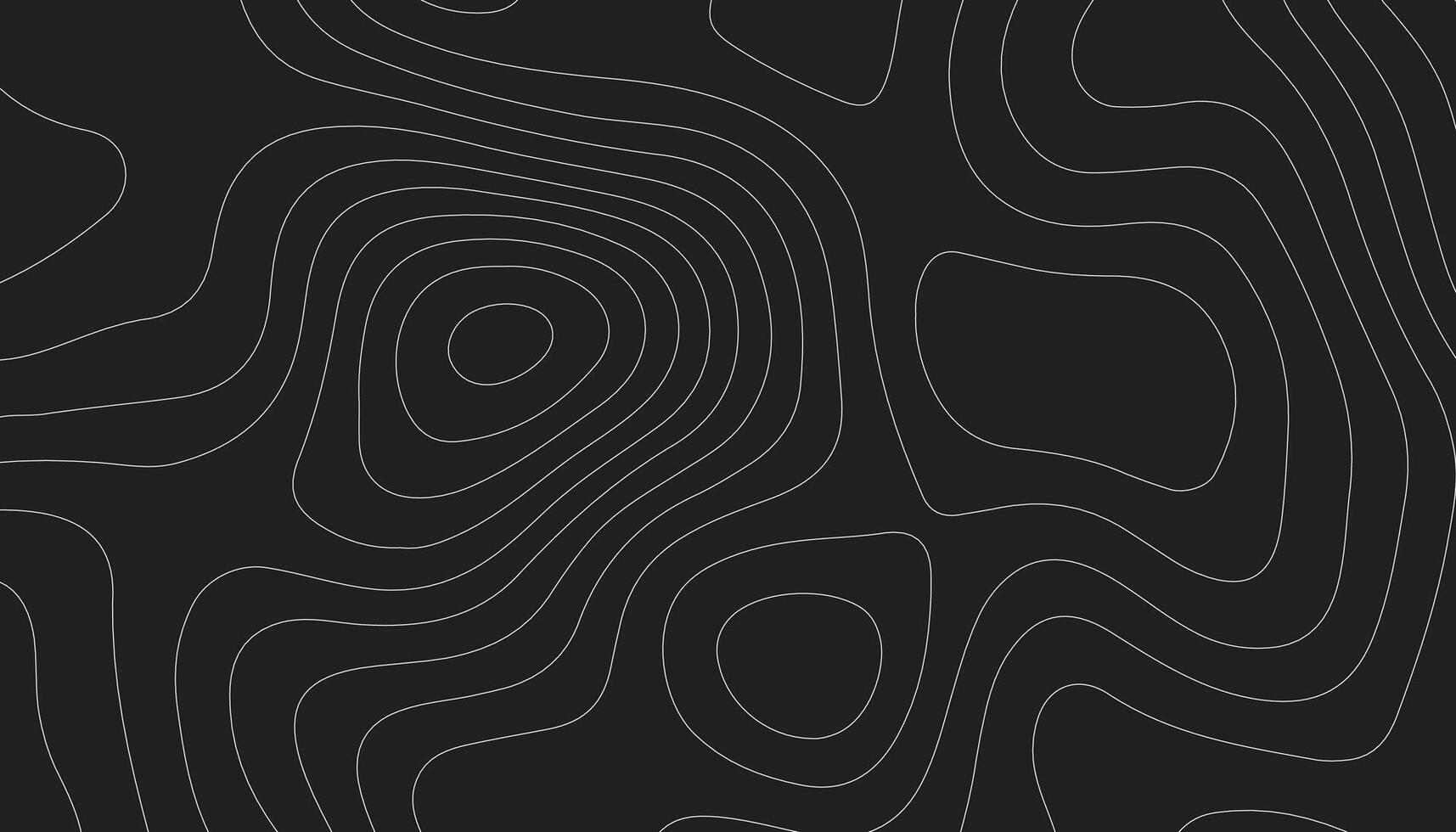 Abstract wave background. Topographic pattern background. Brown curve lines on chocolate color background vector
