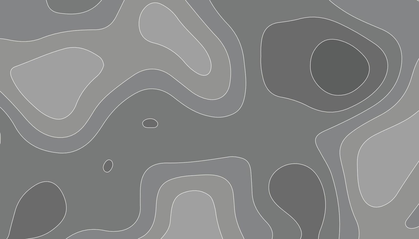 Paper cut multi-layer gray color texture. Abstract modern geometric shape. Topography map concept. Abstract background with circles. vector