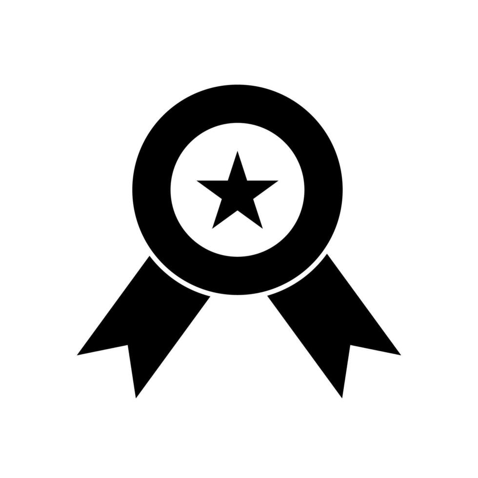 Award icon isolated on white background. vector