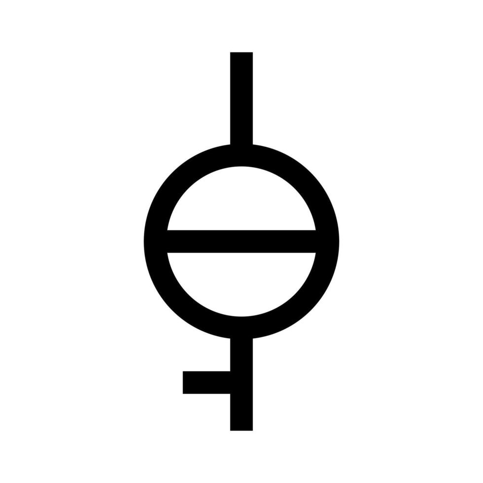 Demigender, gender icon vector