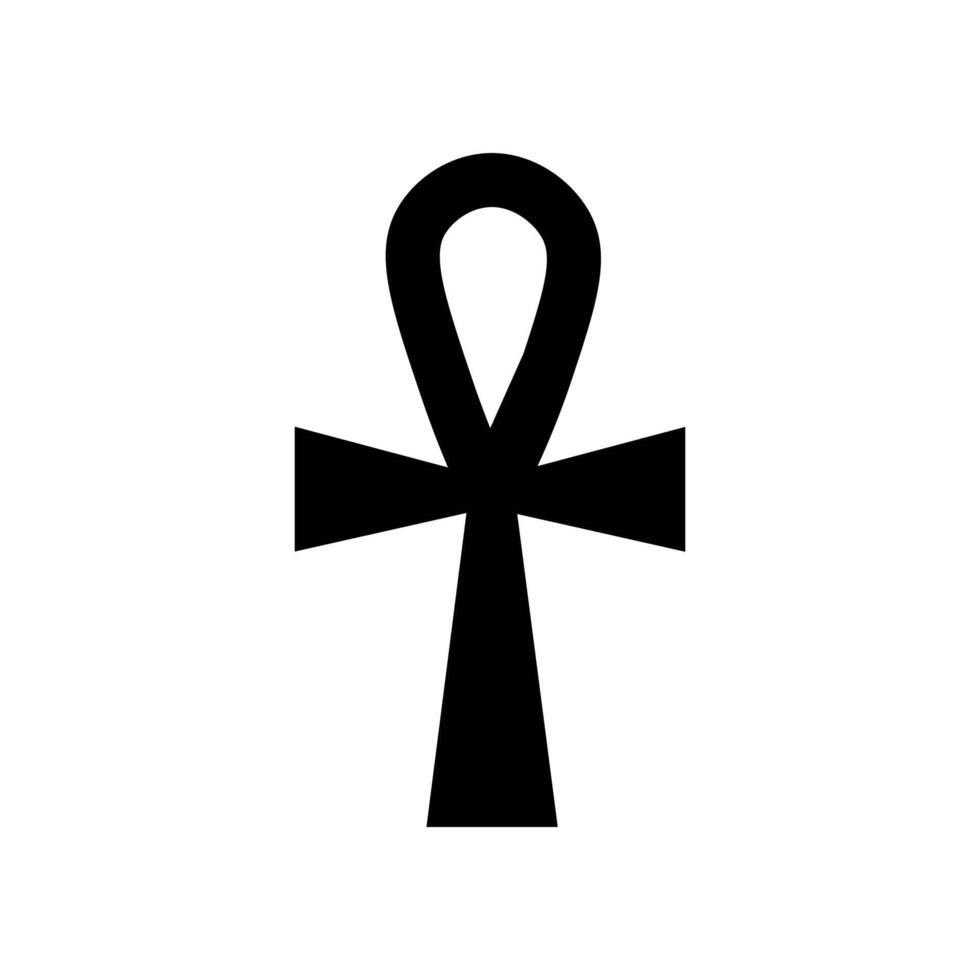 The Ankh symbol of life, Egyptian vector