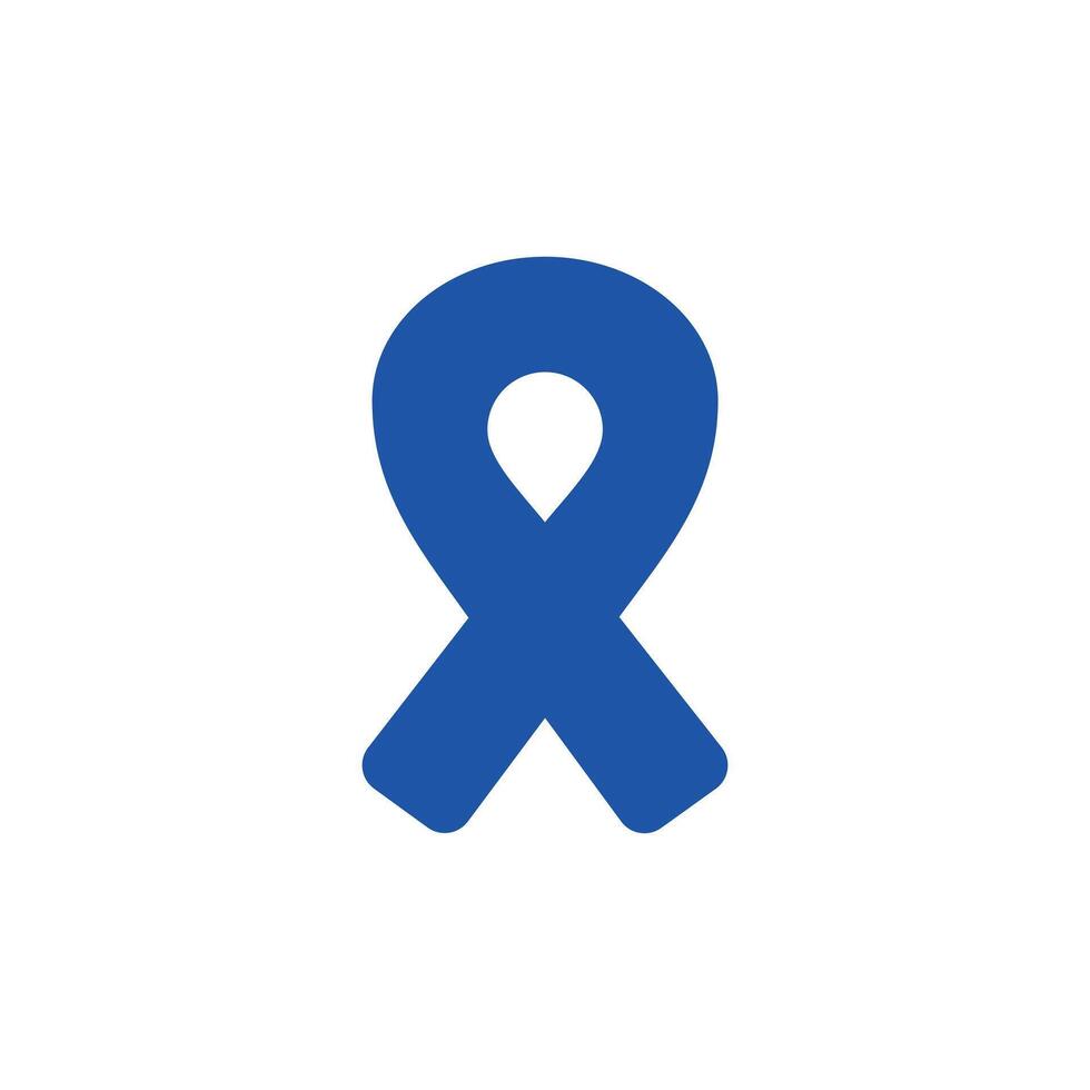 ALS awareness month ribbon vector