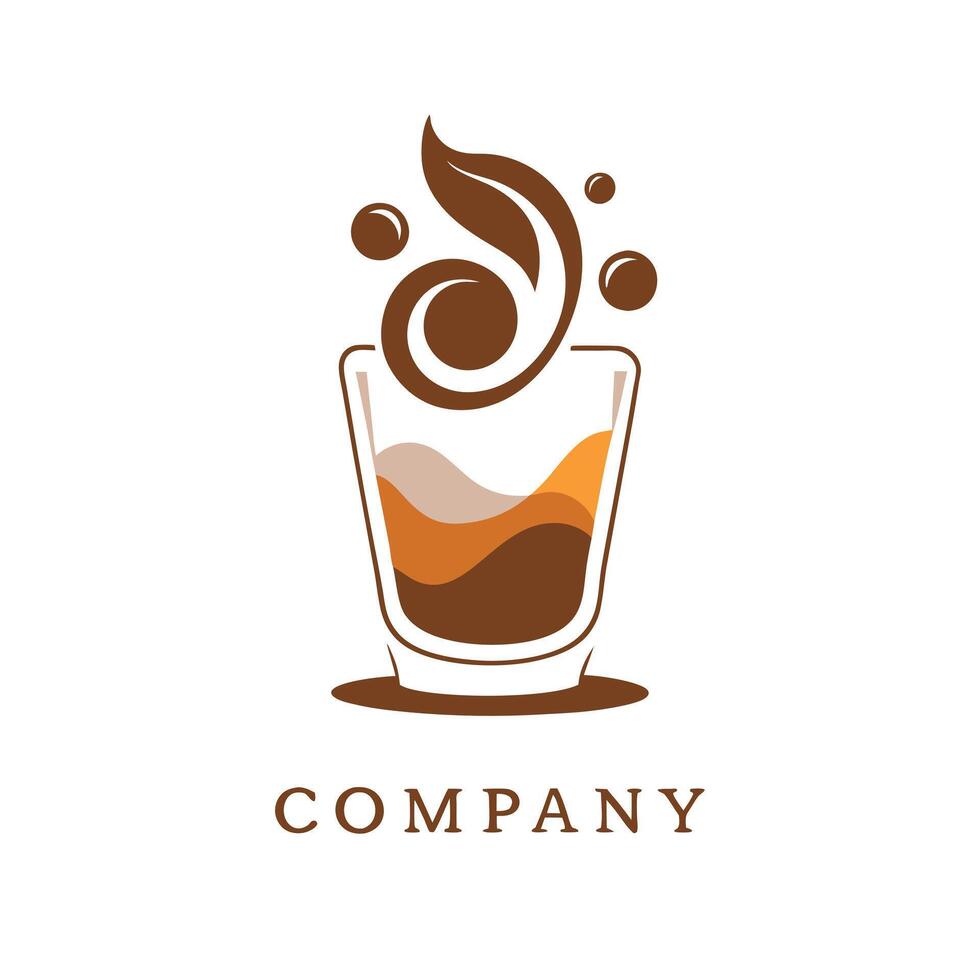 company logo design coffee vector
