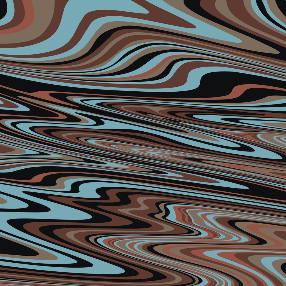 Abstract psychedelic groovy background. . vector