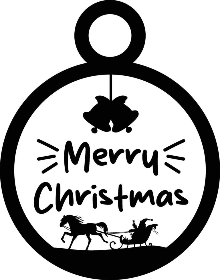 Christmas ornament illustration file vector