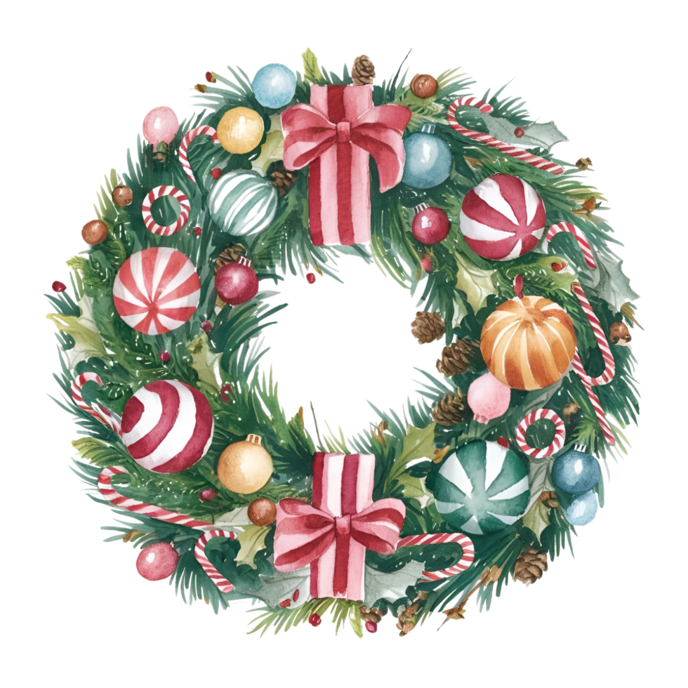 Christmas Empty Wreath png