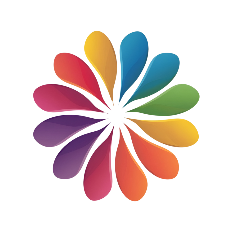 The flower consists of multiple petals png