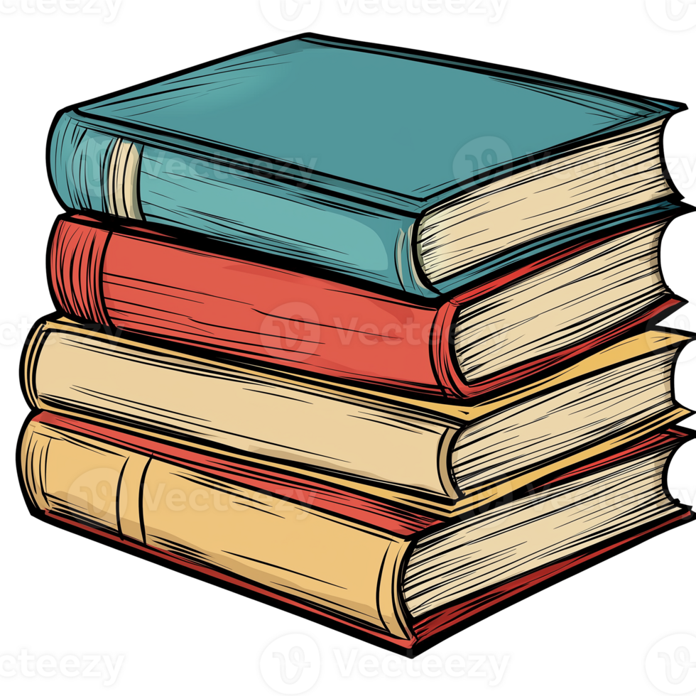 Realistic Closed Book Image png