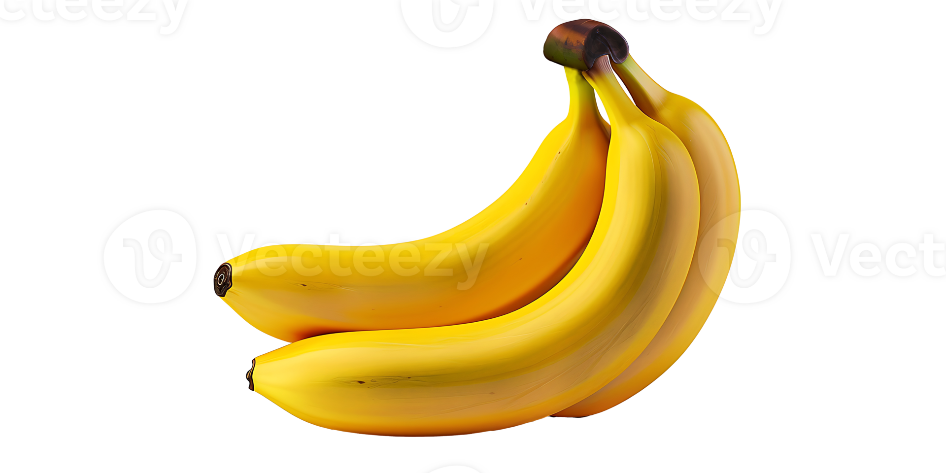 A Bunch of Delicious, Yellow Bananas, Nature's Snack png