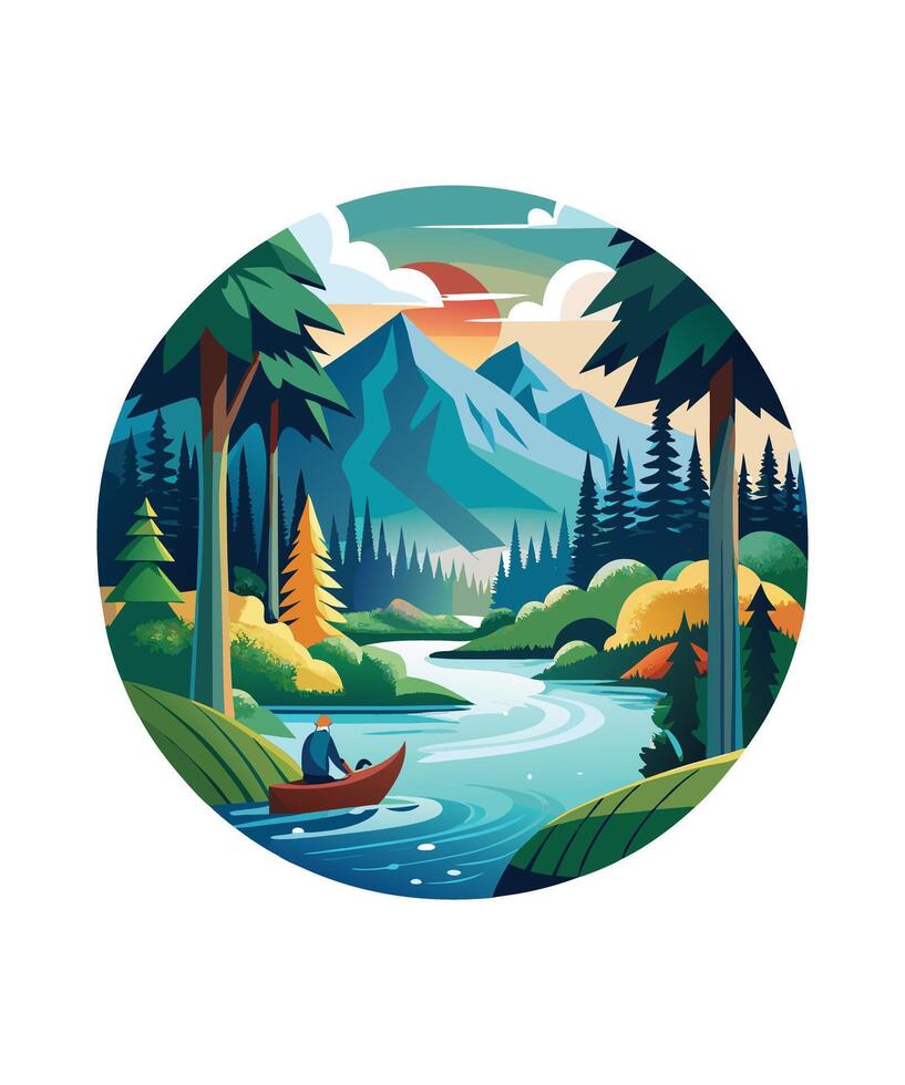 Adventure T-shirt design vector
