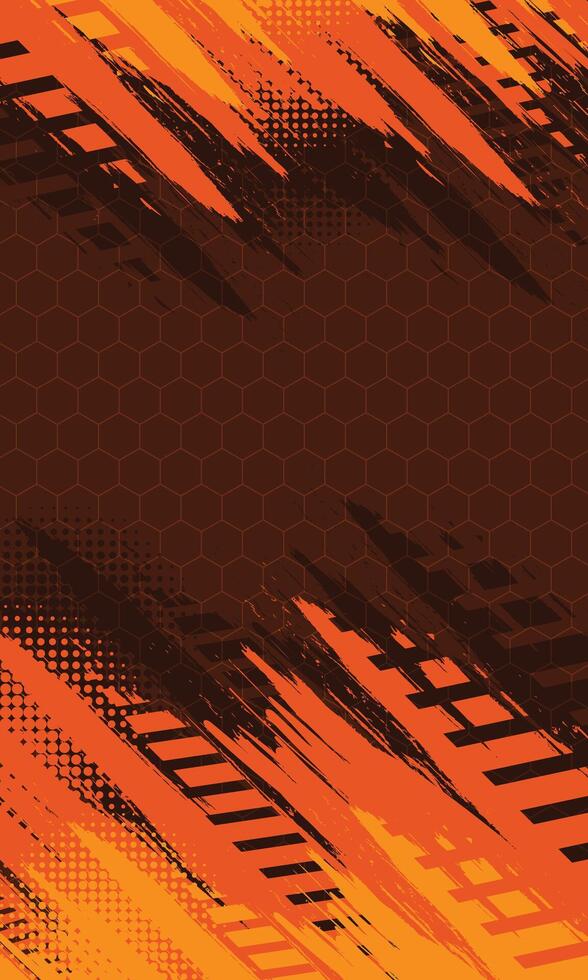 Abstract grunge brush stroke racing background for extreme jersey team, cycling, games, etc vector