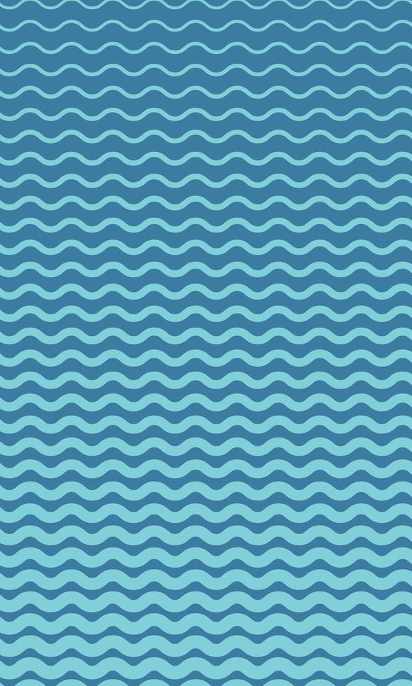 wavy blue stripes pattern wallpaper vector