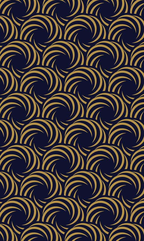 Abstract pattern wallpaper with circular lines vector