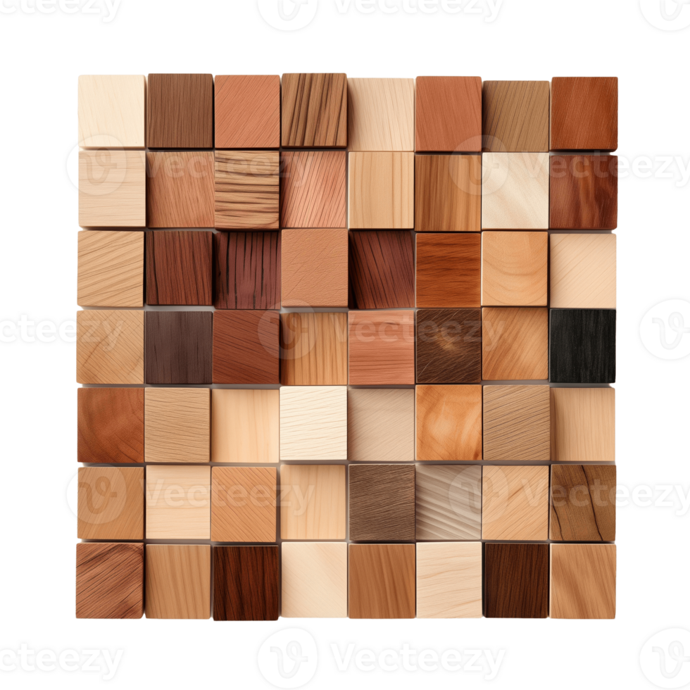 Collection of different types of wood grain in various shades and patterns, perfect for background or texture. png