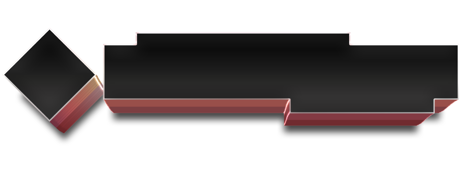 Lower third for news media png