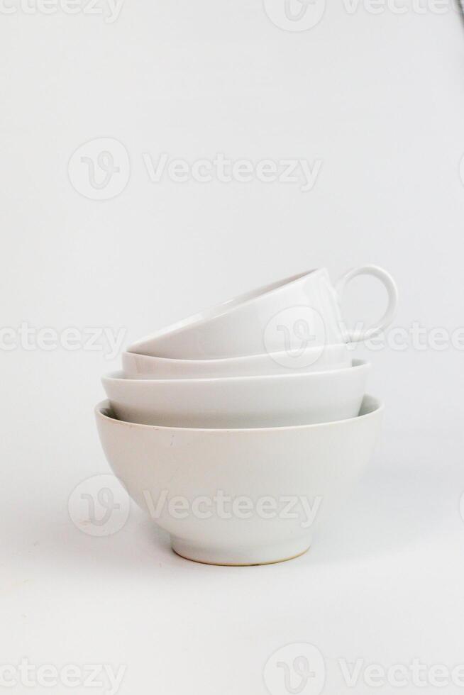 Stack of Plates and Bowls 4 photo