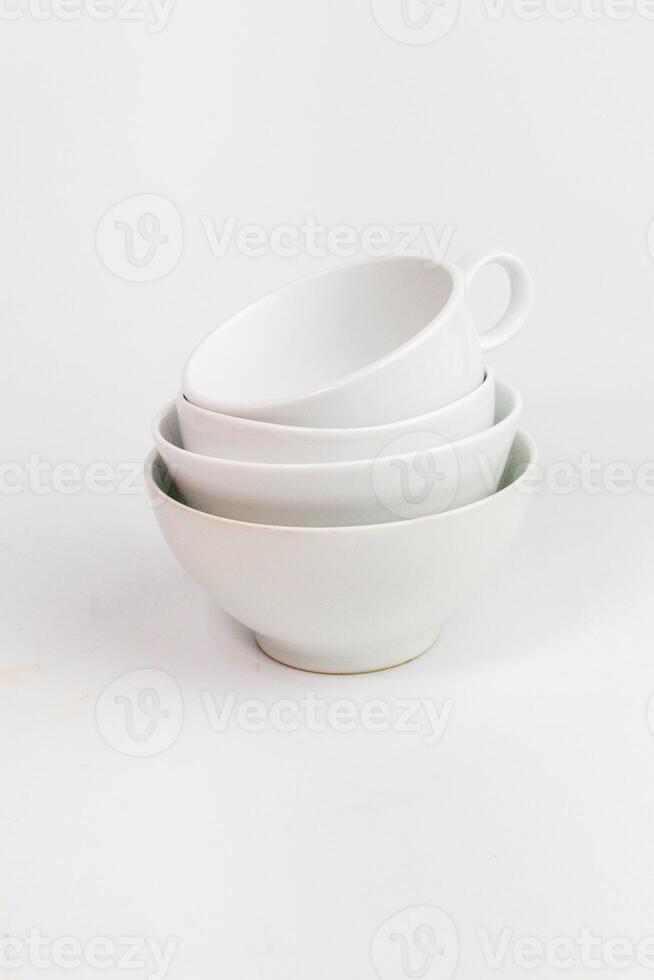 Stack of Plates and Bowls 2 photo