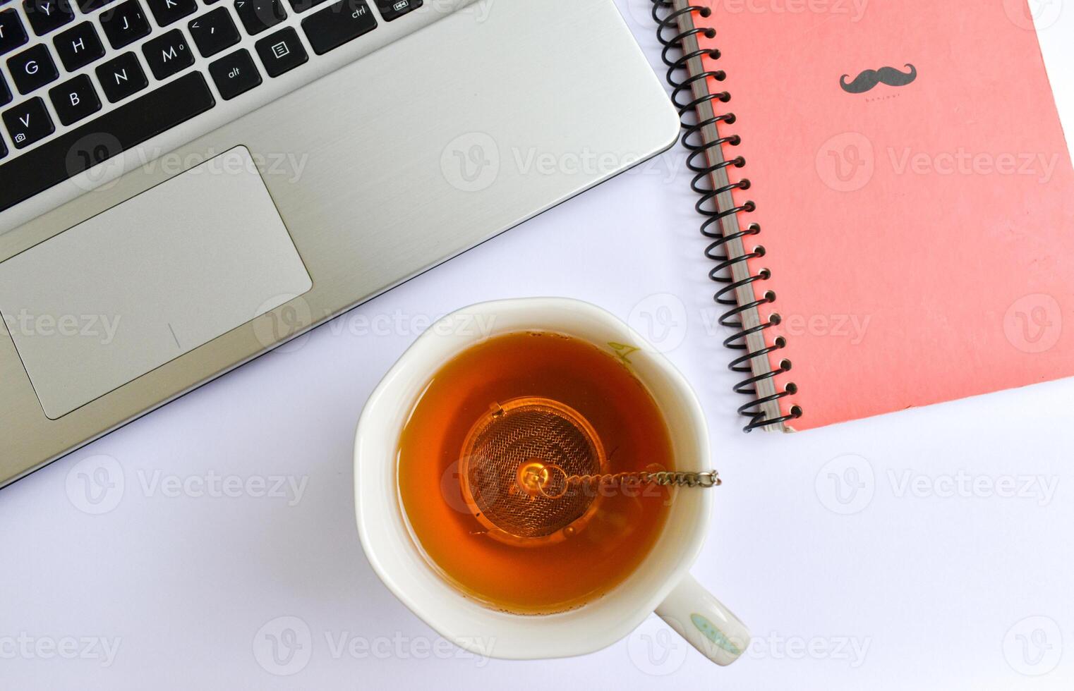 Infusing Tea while Working photo