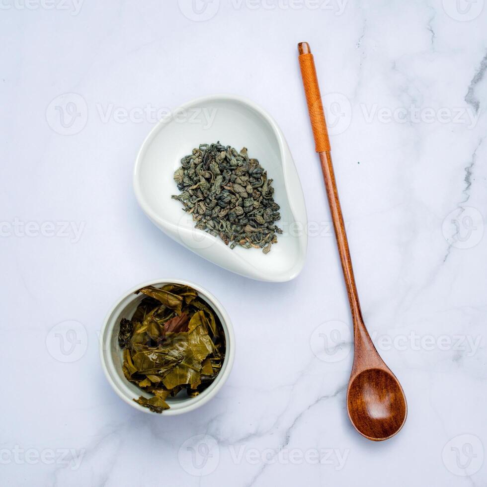 Green Tea Composition photo