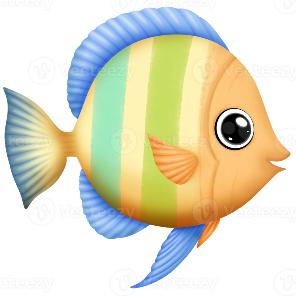 Sea fish element png