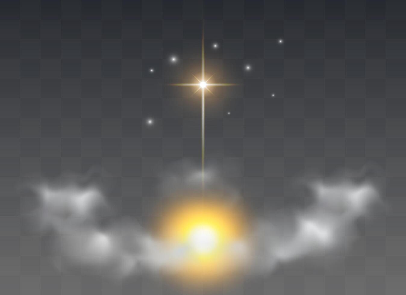 Christian religious design for Easter celebration, Christmas. vector