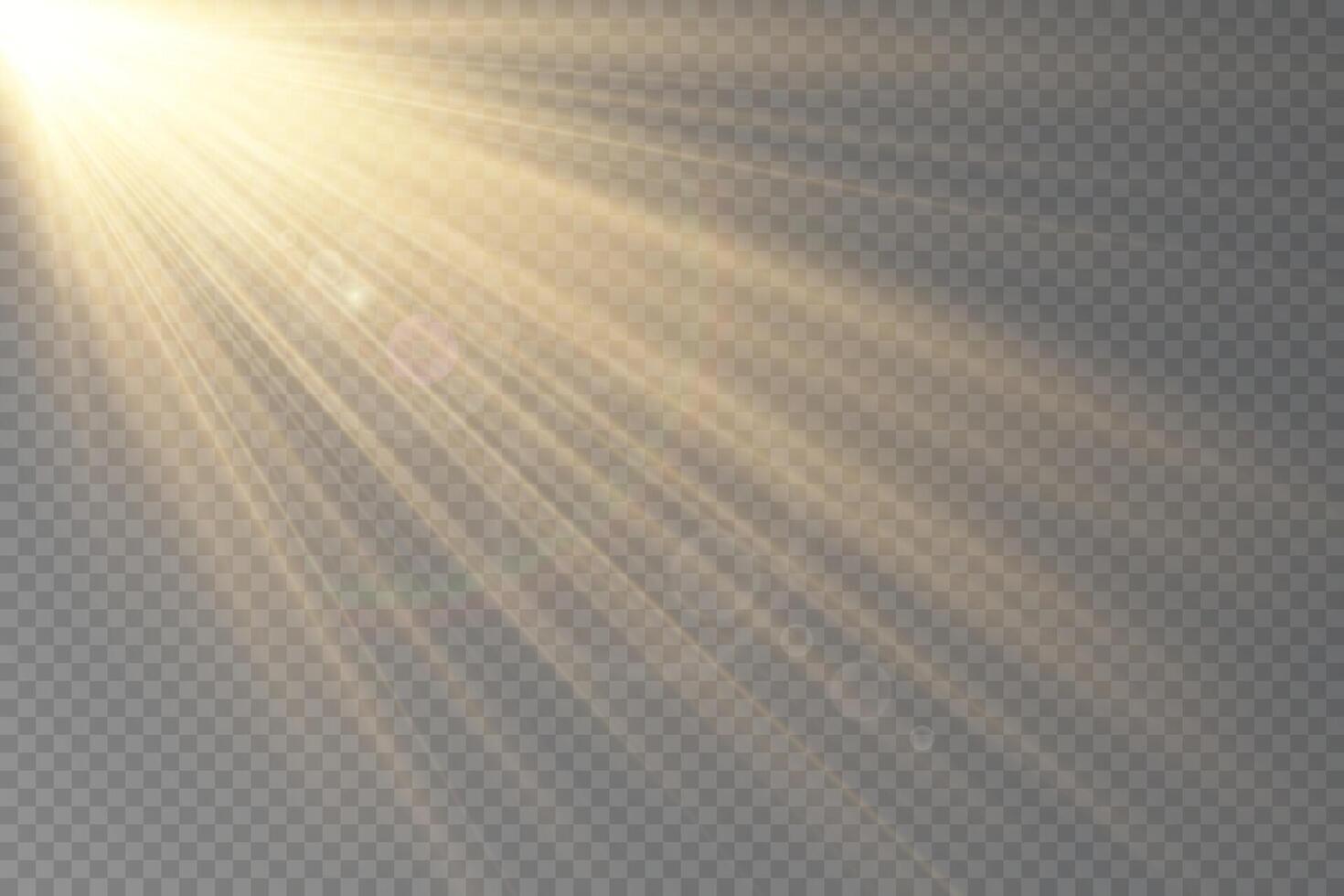 Transparent sunlight special lens flare light effect. vector