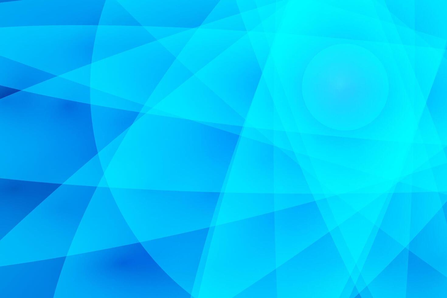 Abstract blue background with smooth lines and highlights. vector
