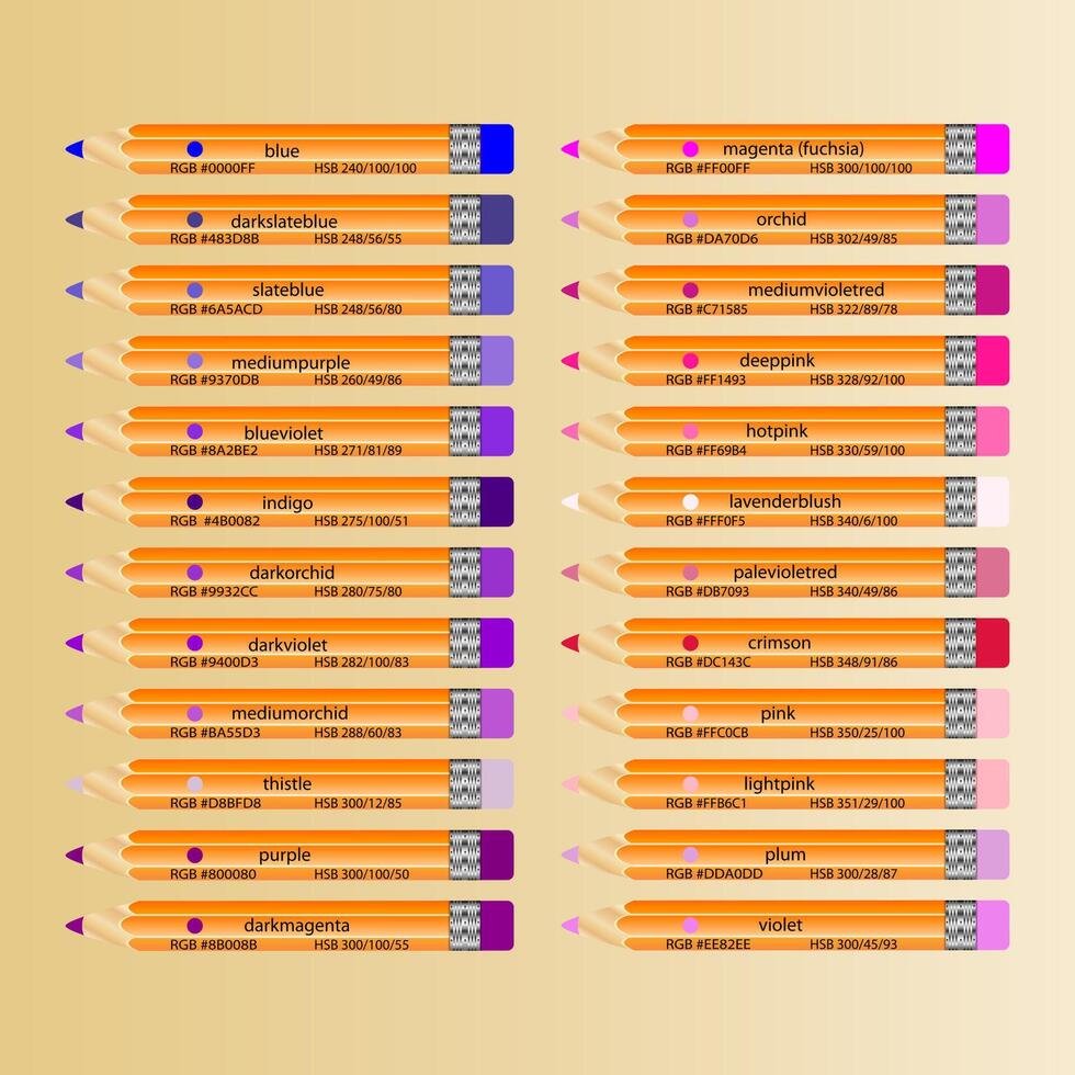 Pencils infographic. Infographic design template vector
