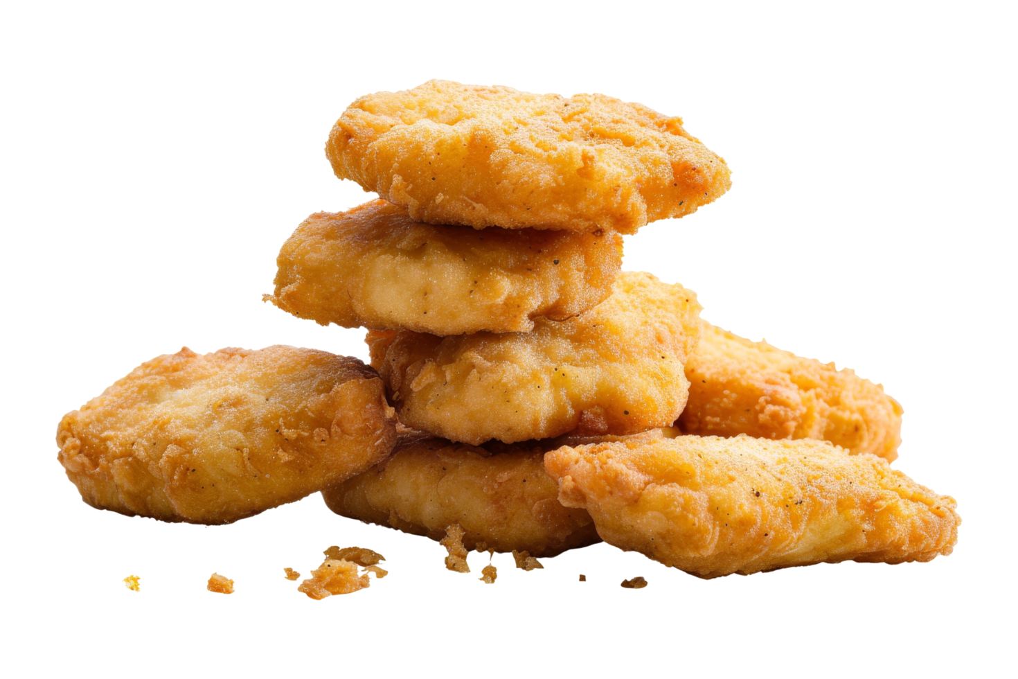 Crispy Fried Chicken Nuggets png
