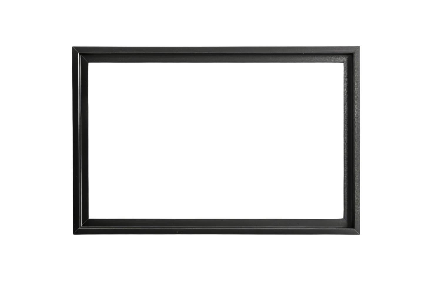 Black Picture Frame Isolated png