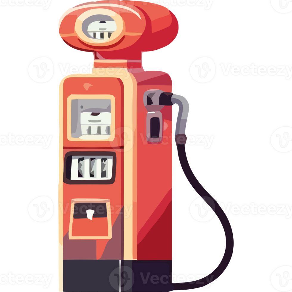 An illustration of a gas pump png